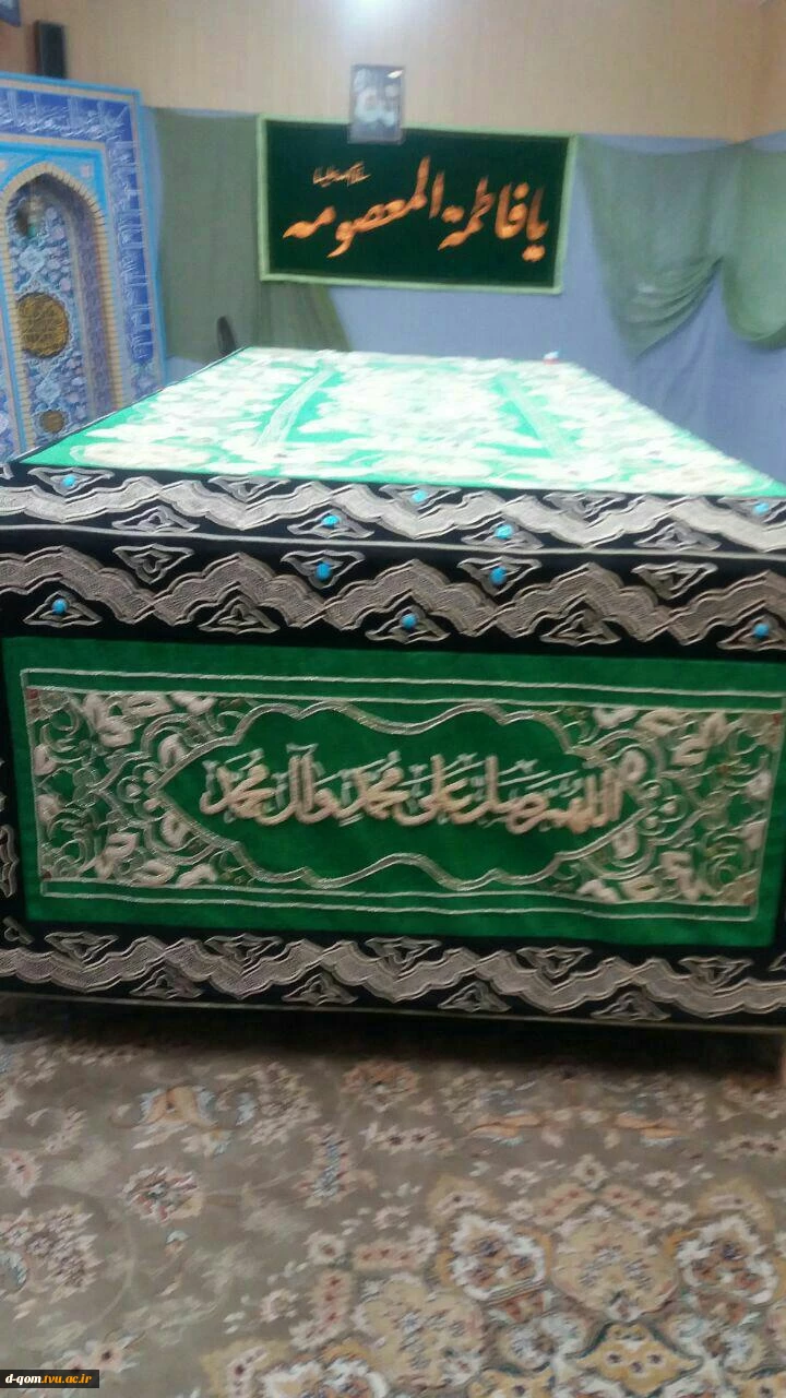 مراسم رونمایی از روکش مضجع شریف حضرت معصومه (س) 2
