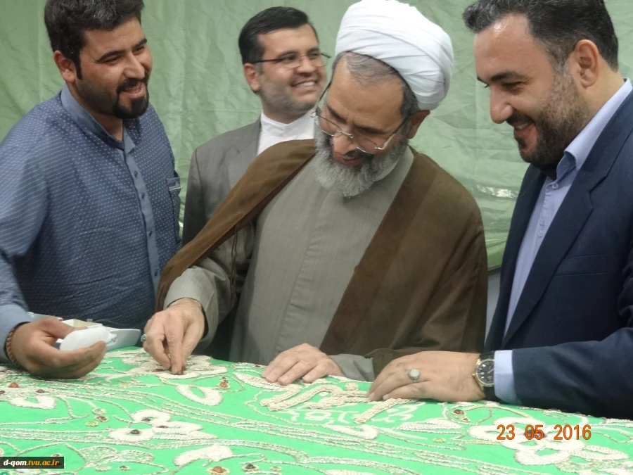 مراسم رونمایی از روکش مضجع شریف حضرت معصومه (س) 2