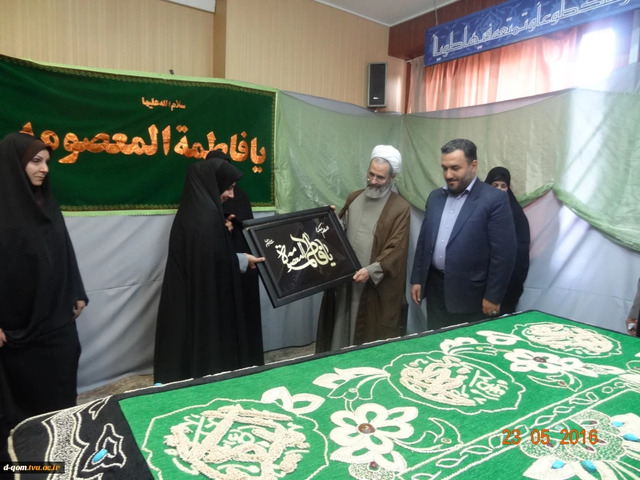 مراسم رونمایی از روکش مضجع شریف حضرت معصومه (س) 2
