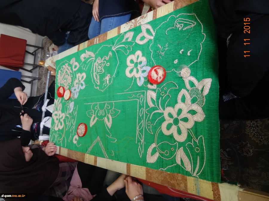 مراسم رونمایی از روکش مضجع شریف حضرت معصومه (س) 2