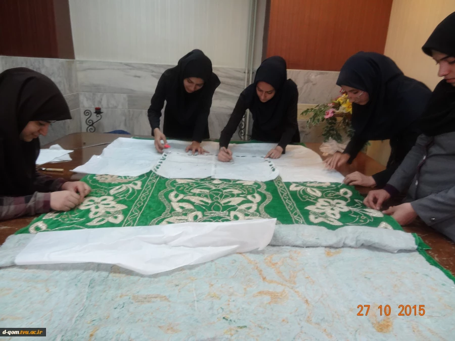 مراسم رونمایی از روکش مضجع شریف حضرت معصومه (س) 4