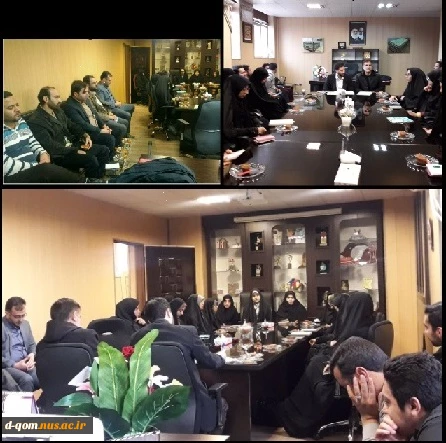 مراسم معارفه مسئول بسیج آموزشکده فنی وحرفه ای دختران
