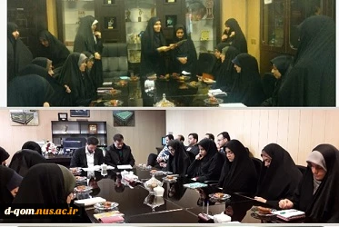 مراسم معارفه مسئول بسیج دانشجویی آموزشکده فنی وحرفه ای دختران