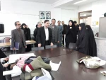 بازید جناب آقای دکتر امیرآبادی نماینده ی محترم استان قم در مجلس شورای اسلامی از دانشگاه فنی  و حرفه ای استان قم 6