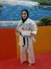 کسب عنوان نائب قهرمانی مائده خدری دانشجوی رشته ی تربیت بدنی در مسابقات بین المللی کاراته جام ایران 3
