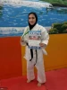 کسب عنوان نائب قهرمانی مائده خدری دانشجوی رشته ی تربیت بدنی در مسابقات بین المللی کاراته جام ایران