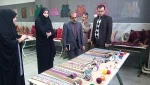بازدید هیأت رئیسه دانشگاه فنی و حرفه ای استان قم از ژوژمان گروه طراحی دوخت. 3