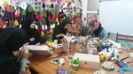 مراسم افتتاحیه نمایشگاه و فروشگاه صنایع دستی و  مرکز مشاوره دانشگاه فنی و حرفه ای استان قم 3
