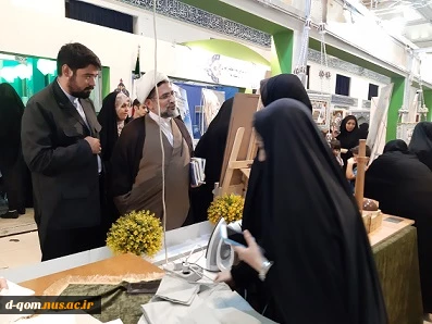 حضور آموزشکده فنی و حرفه ای استان قم در بیست و هفتمین نمایشگاه قرآن کریم 3