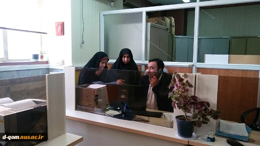 حضور  هیات  نظارت و ارزیابی در دانشگاه فنی و حرفه ای استان قم 3