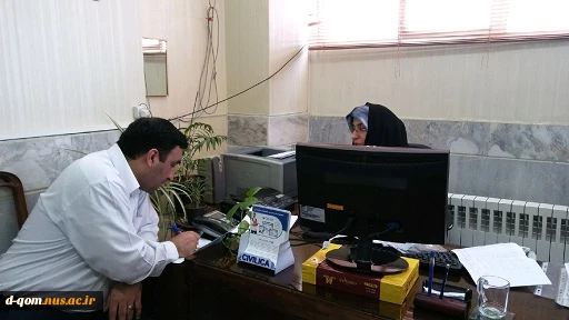 حضور  هیات  نظارت و ارزیابی در دانشگاه فنی و حرفه ای استان قم 4