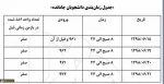 قابل توجه دانشجویان جامانده  از انتخلب واحد 2